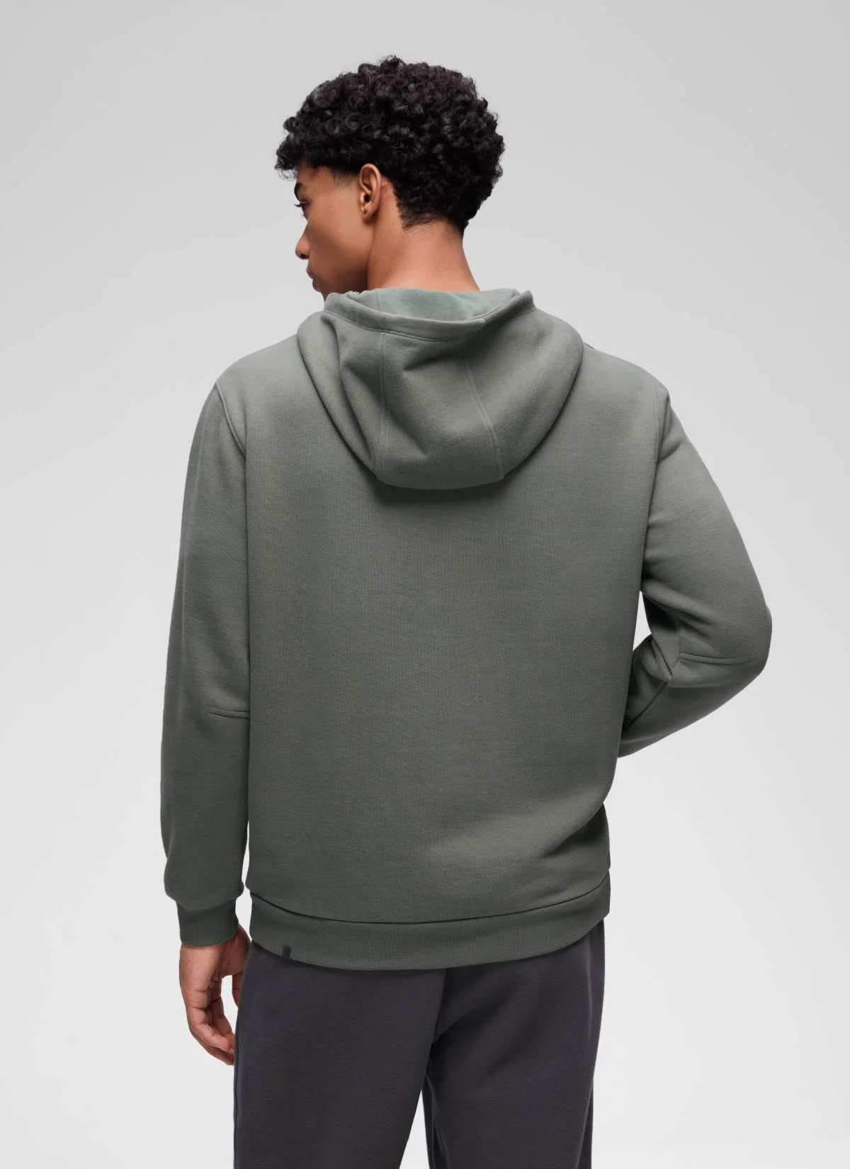 Fleece Lined Pocket Pullover Hoodie - Image 3