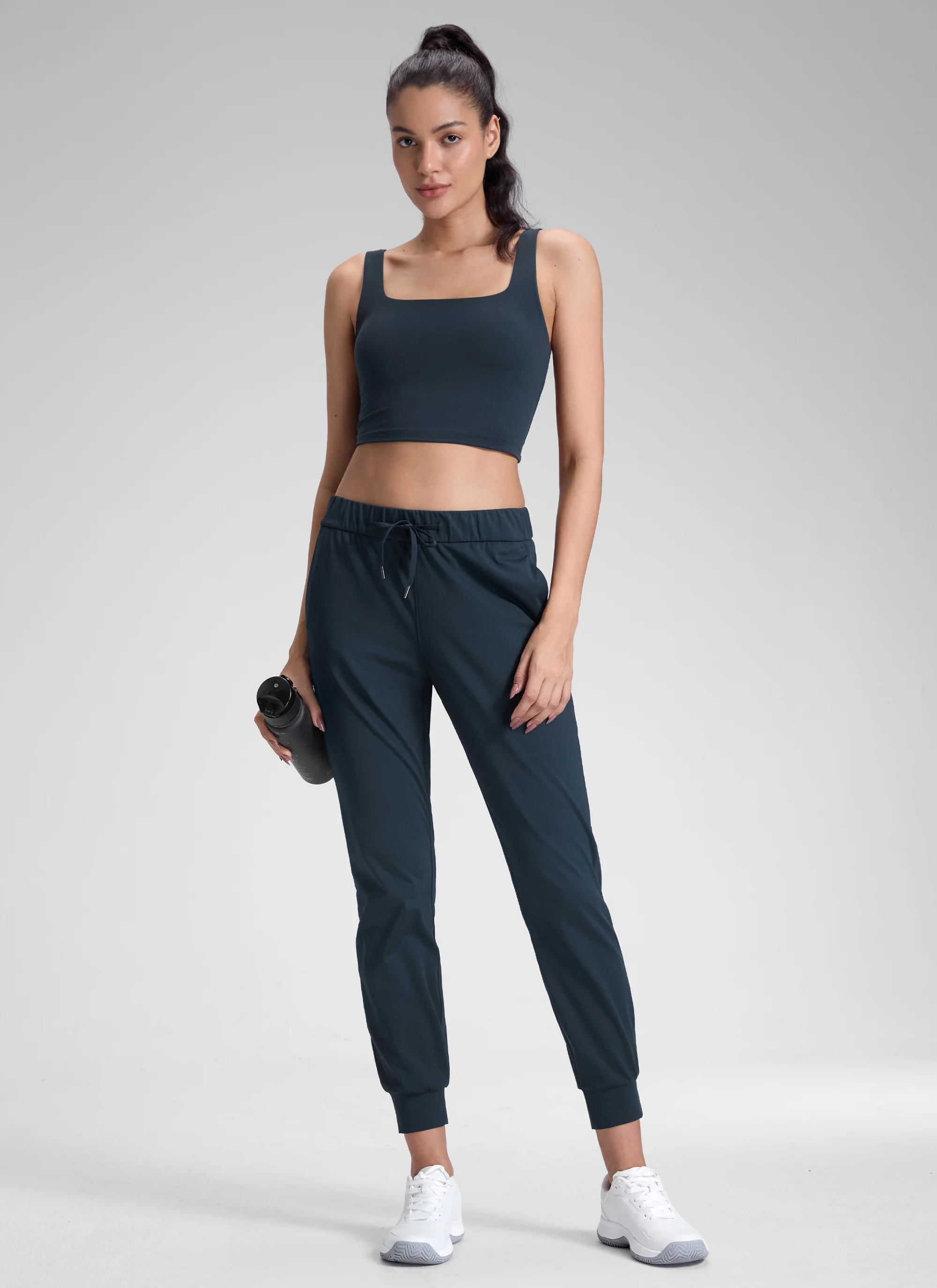 Stretch Drawstring Pocket Jogger 27'' - Image 3