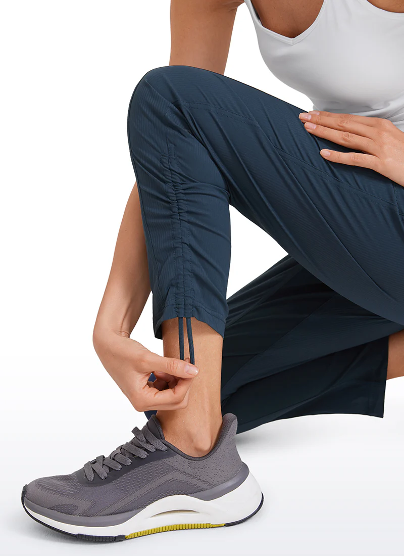 Striped Cinched Leg Pocket Pant 27'' - Image 15