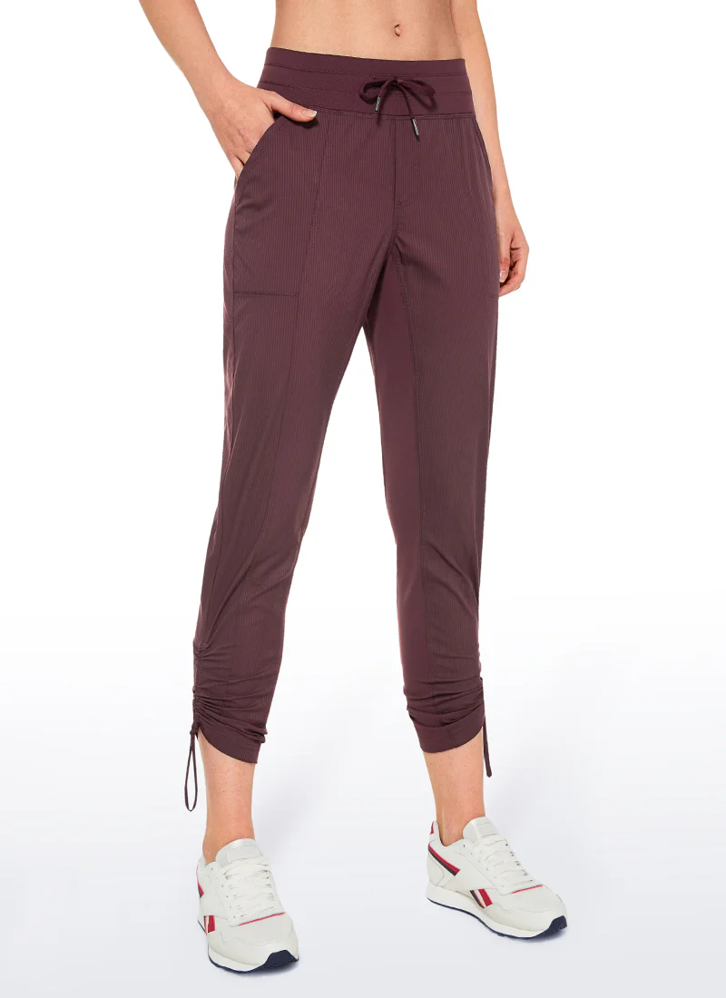 Striped Cinched Leg Pocket Pant 27'' - Image 18