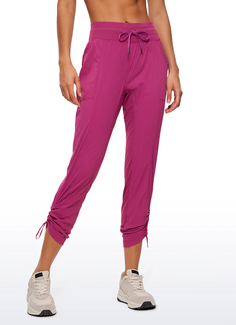 Striped Cinched Leg Pocket Pant 27'' - Image 44