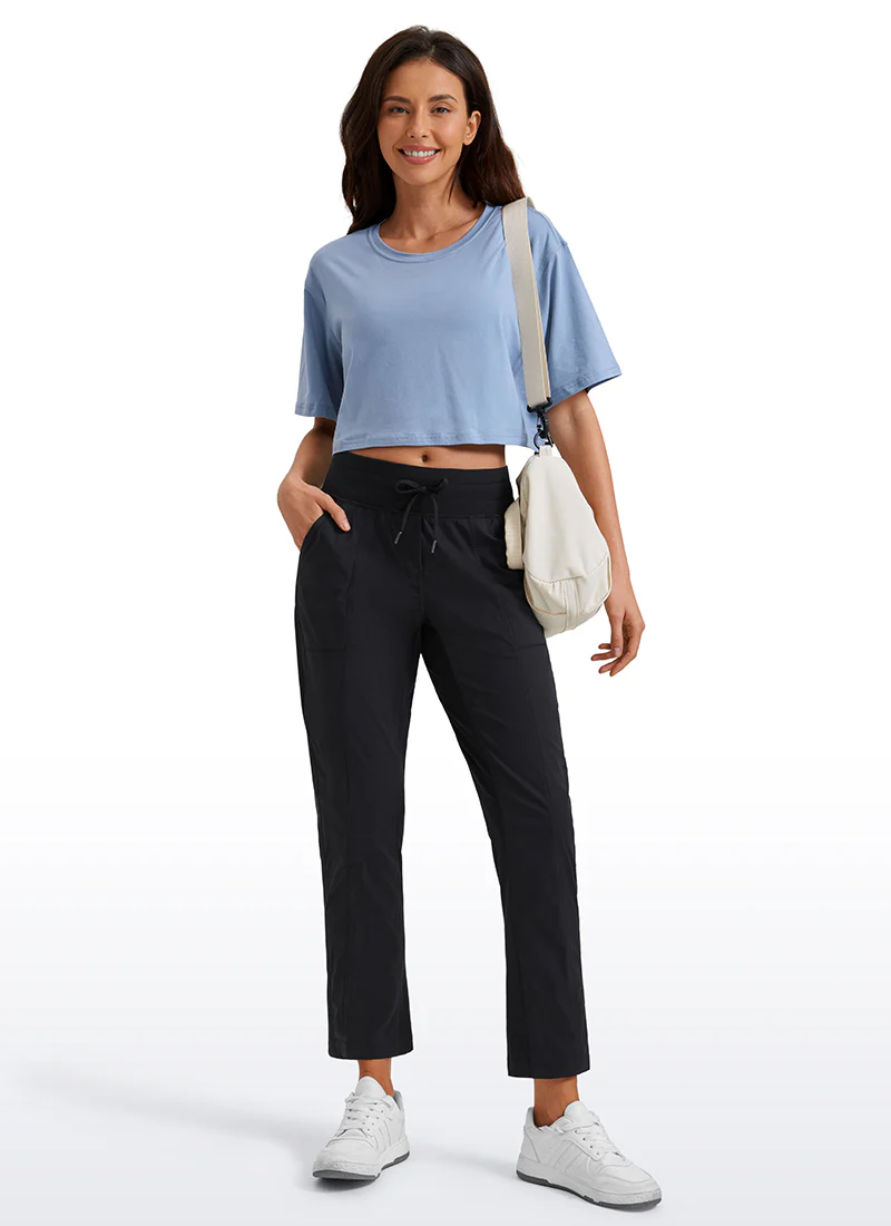 Striped Cinched Leg Pocket Pant 27'' - Image 8