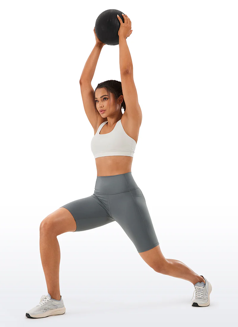 Nakedfeel Pocket Yoga Shorts 8'' - Image 3