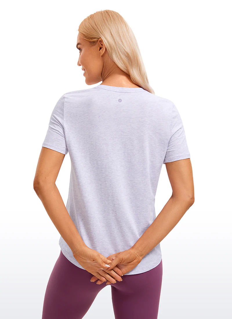 Pima Cotton Round Neck Short Sleeve - Image 15