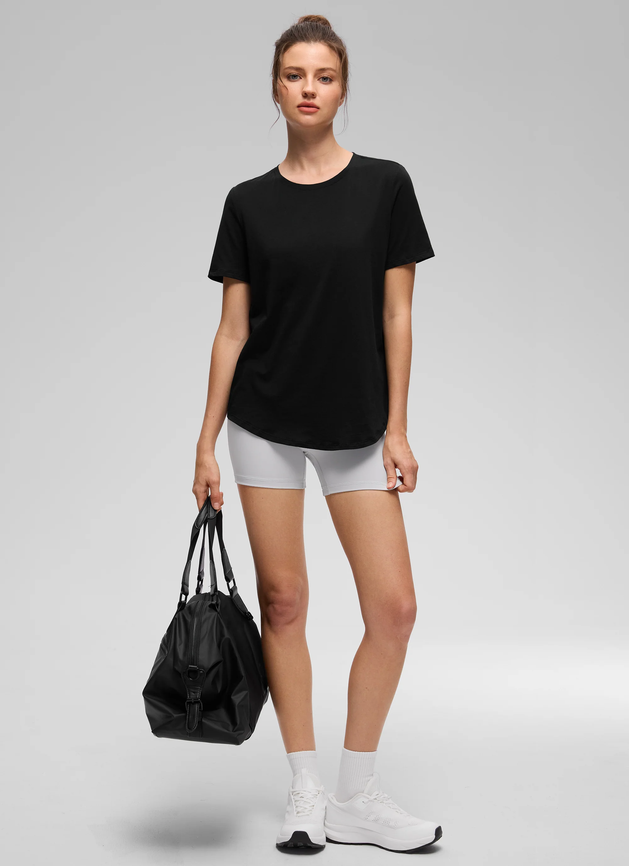 Pima Cotton Round Neck Short Sleeve - Image 3