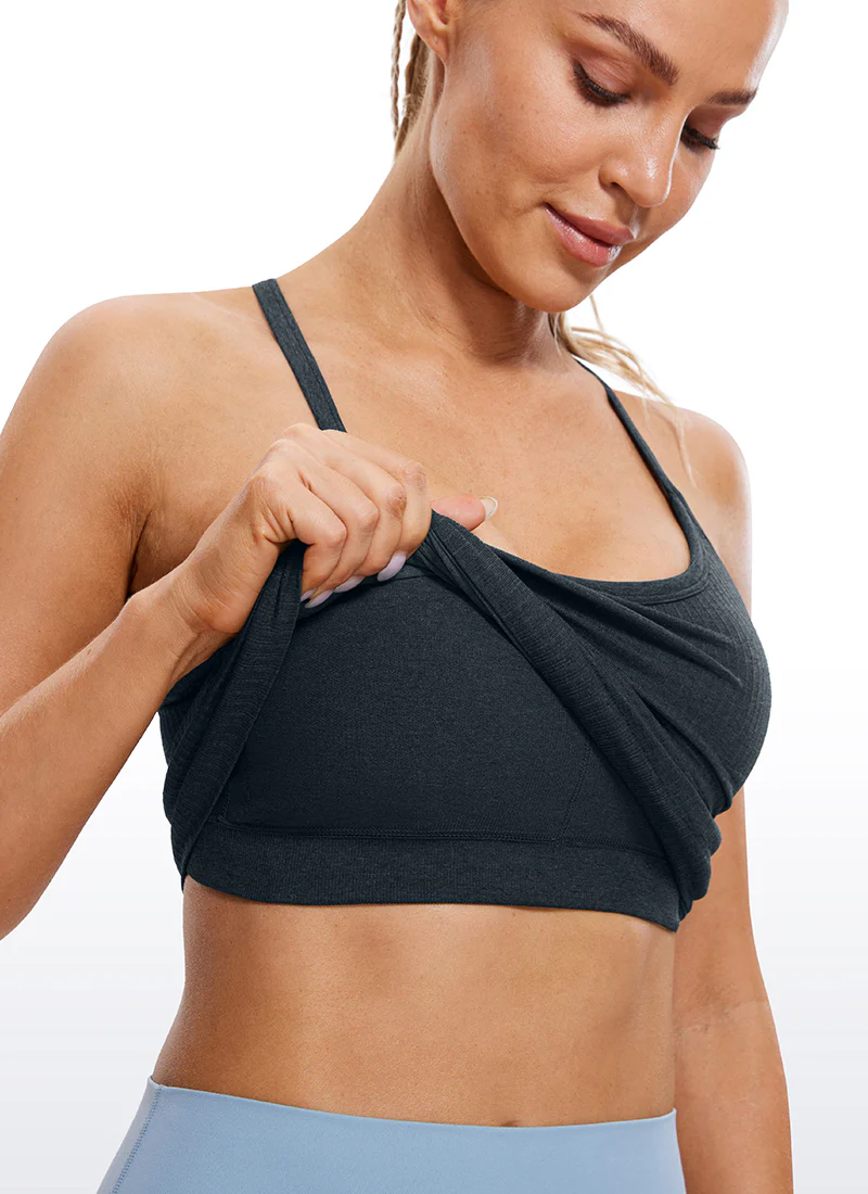 Speedy Seamless Built in Bra  Y back Tank - Image 45