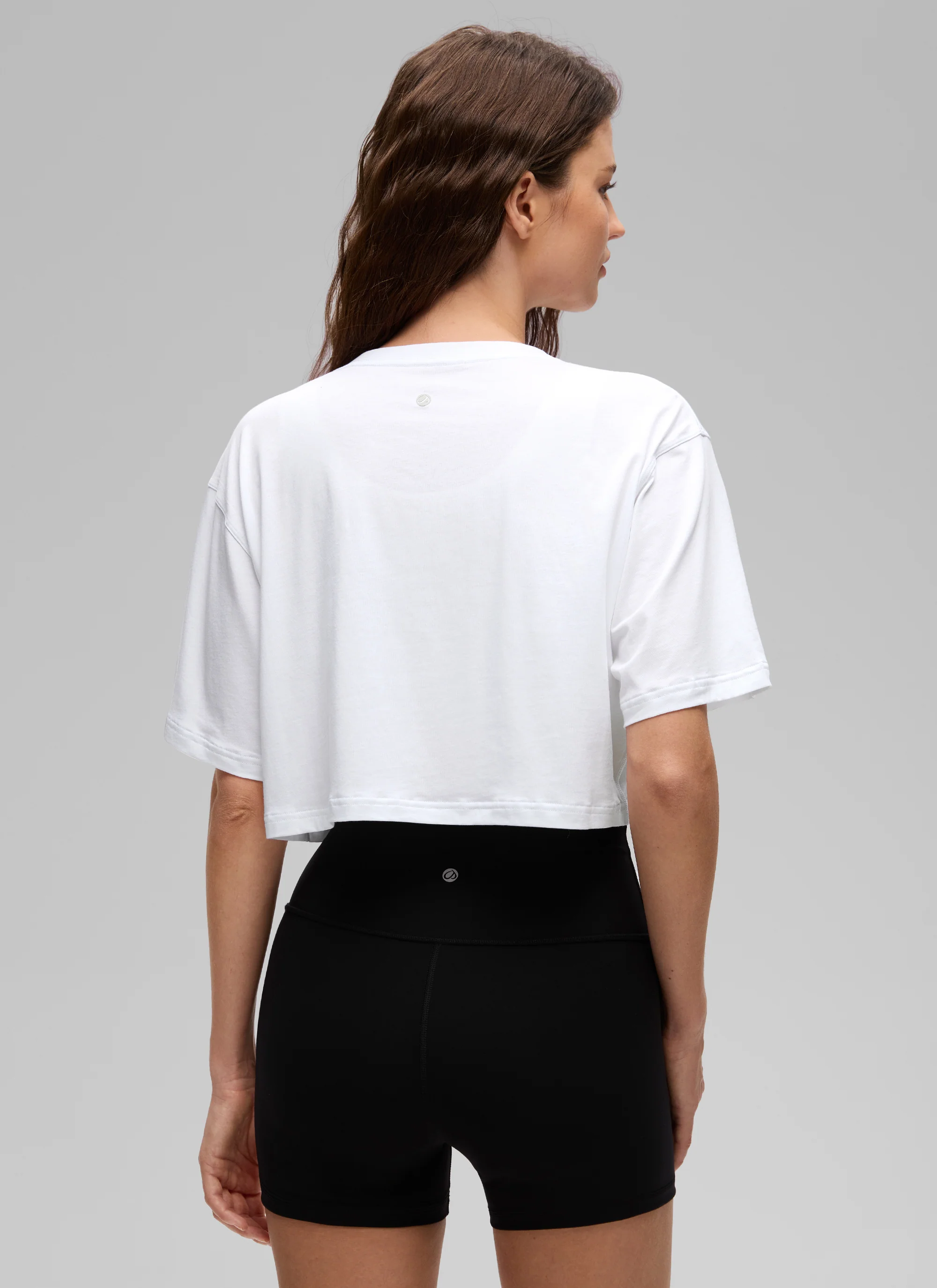 Pima Cotton Cropped Short Sleeve - Image 23
