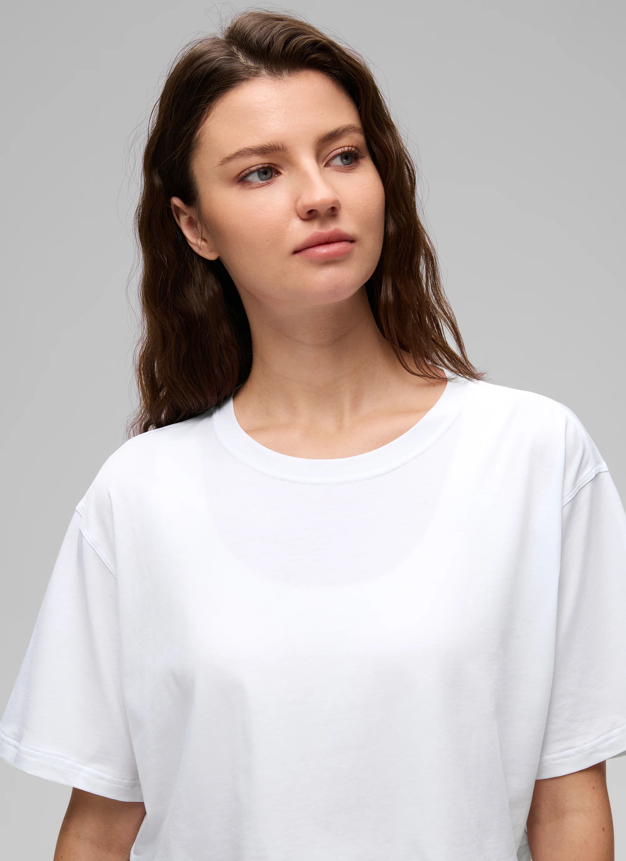 Pima Cotton Cropped Short Sleeve - Image 26
