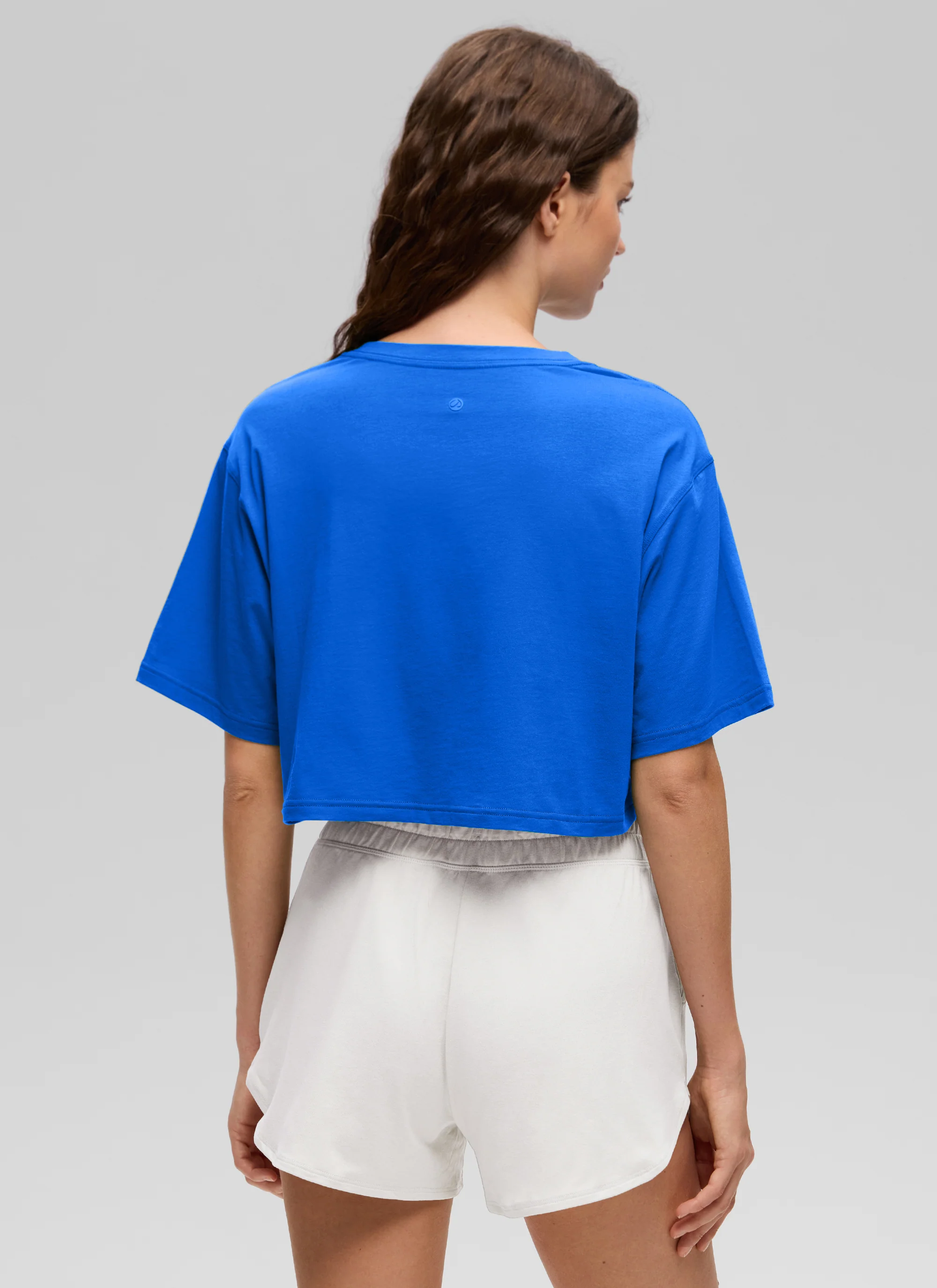 Pima Cotton Cropped Short Sleeve - Image 44