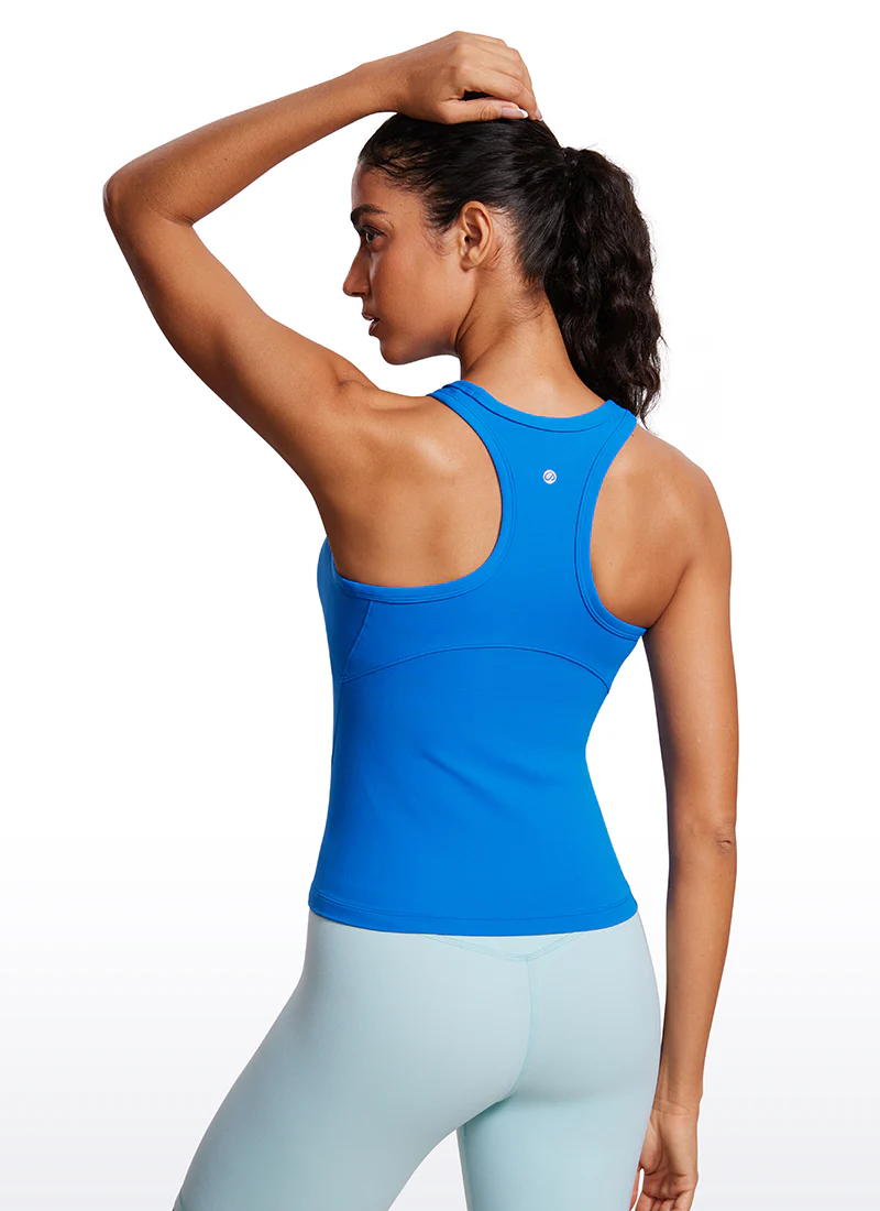 Butterluxe Waist Length  Racerback Tank - Image 17