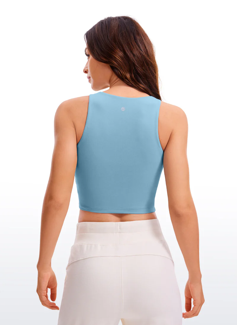 Butterluxe Cropped Wide Back Tank - Image 18
