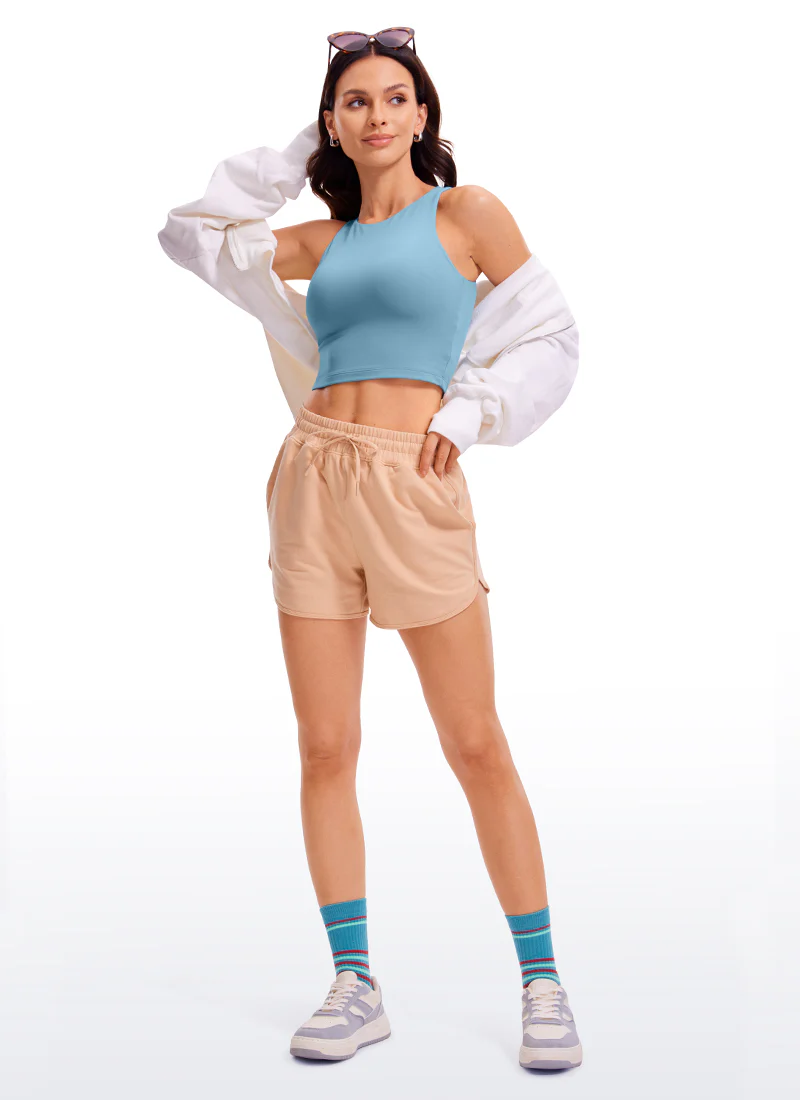 Butterluxe Cropped Wide Back Tank - Image 19