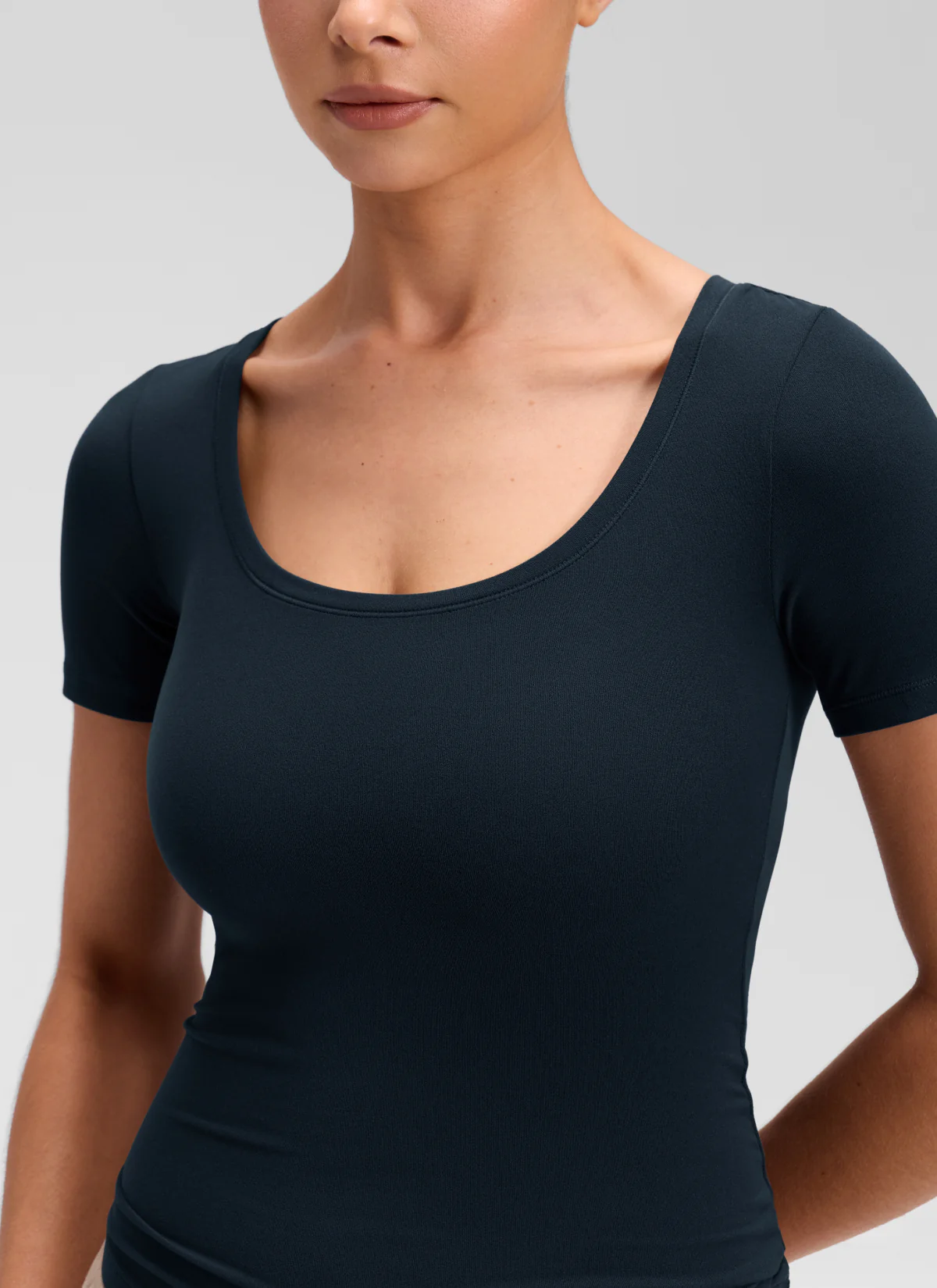Softembrace U Neck Tight Fit Short Sleeve - Image 10