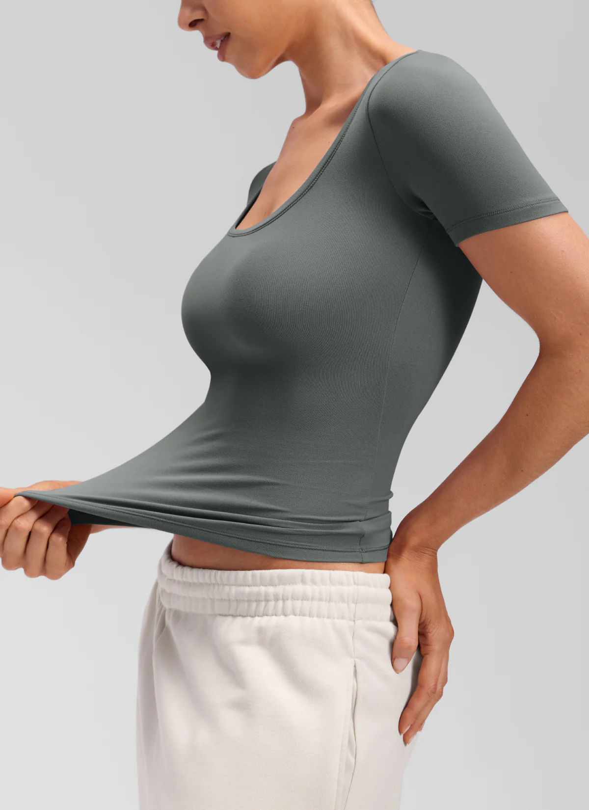 Softembrace U Neck Tight Fit Short Sleeve - Image 29