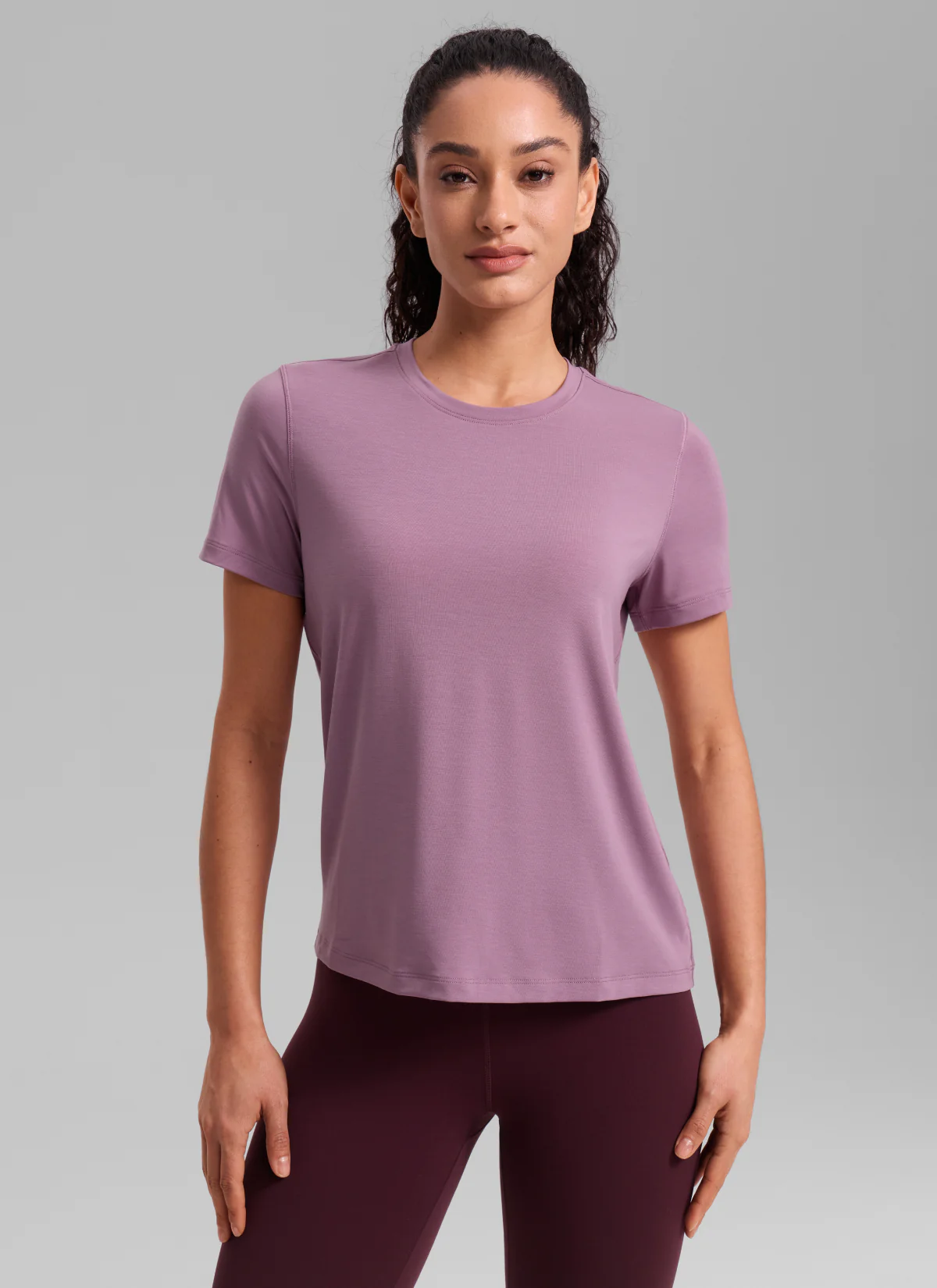 Quick Dry Crewneck Hip Length Short Sleeve - Image 21