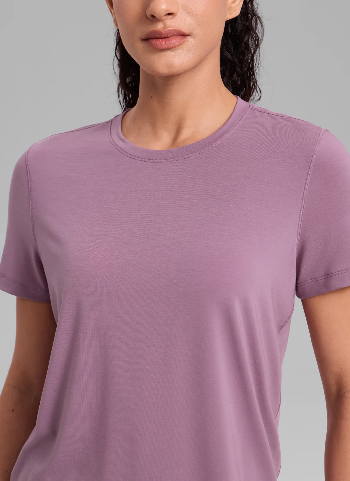 Quick Dry Crewneck Hip Length Short Sleeve - Image 24