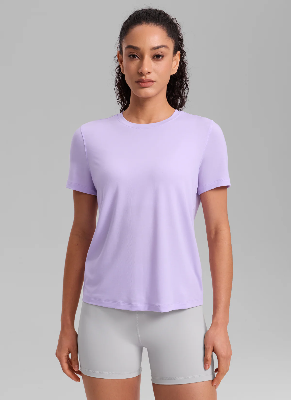 Quick Dry Crewneck Hip Length Short Sleeve - Image 29