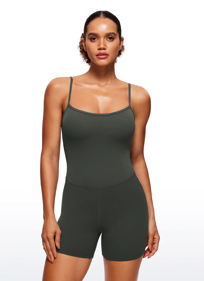 Butterluxe Thin Strap Shorts Bodysuit 4'' - Image 12