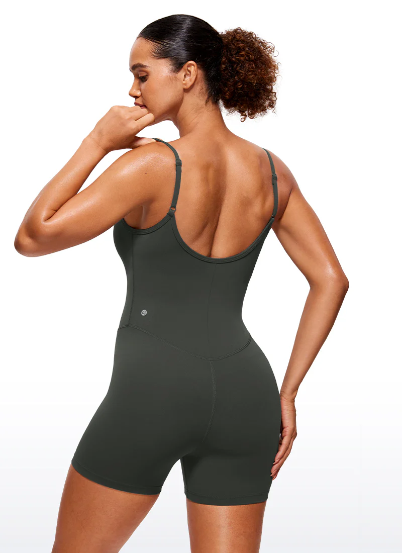 Butterluxe Thin Strap Shorts Bodysuit 4'' - Image 13