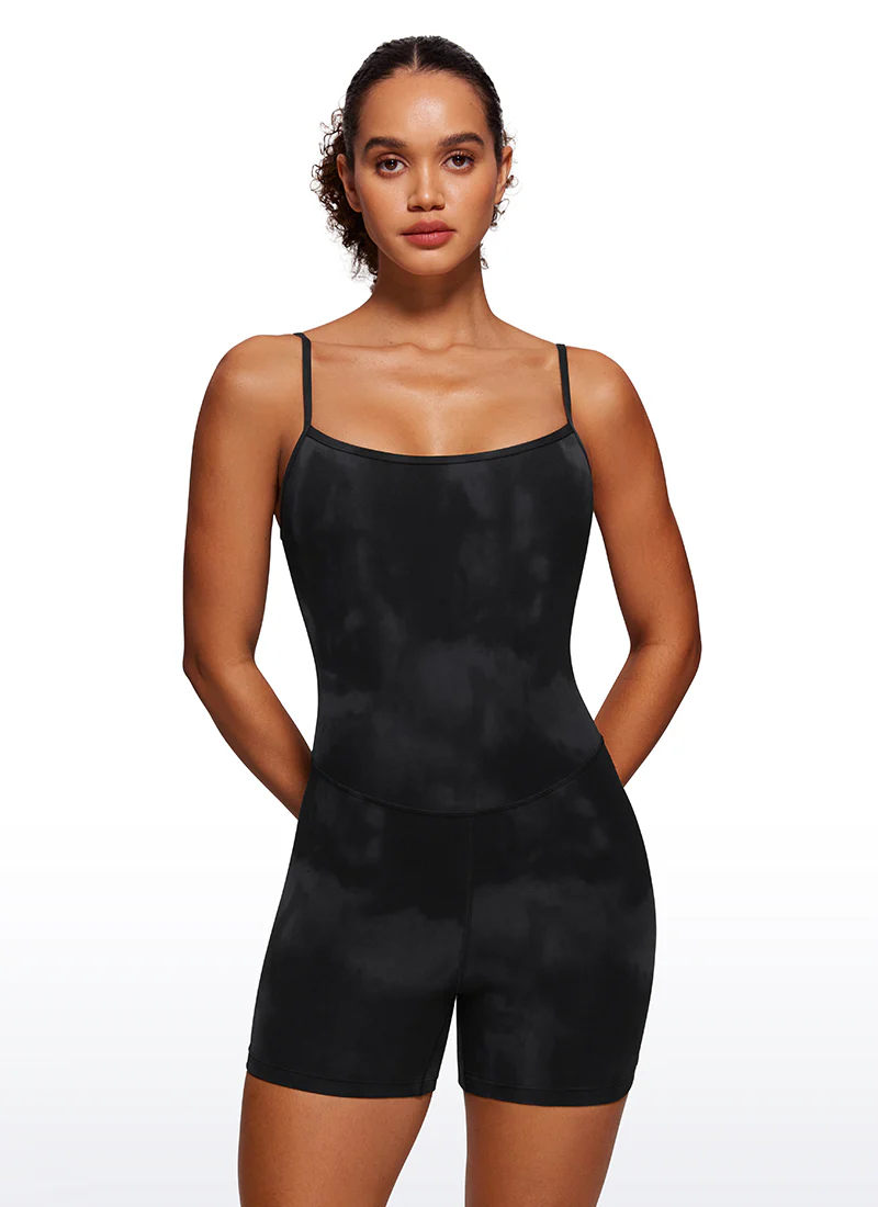 Butterluxe Thin Strap Shorts Bodysuit 4'' - Image 17