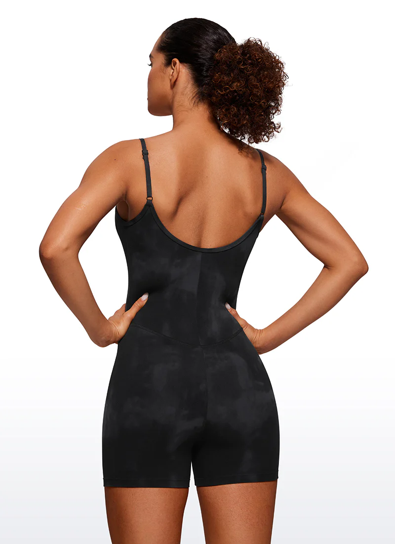 Butterluxe Thin Strap Shorts Bodysuit 4'' - Image 18