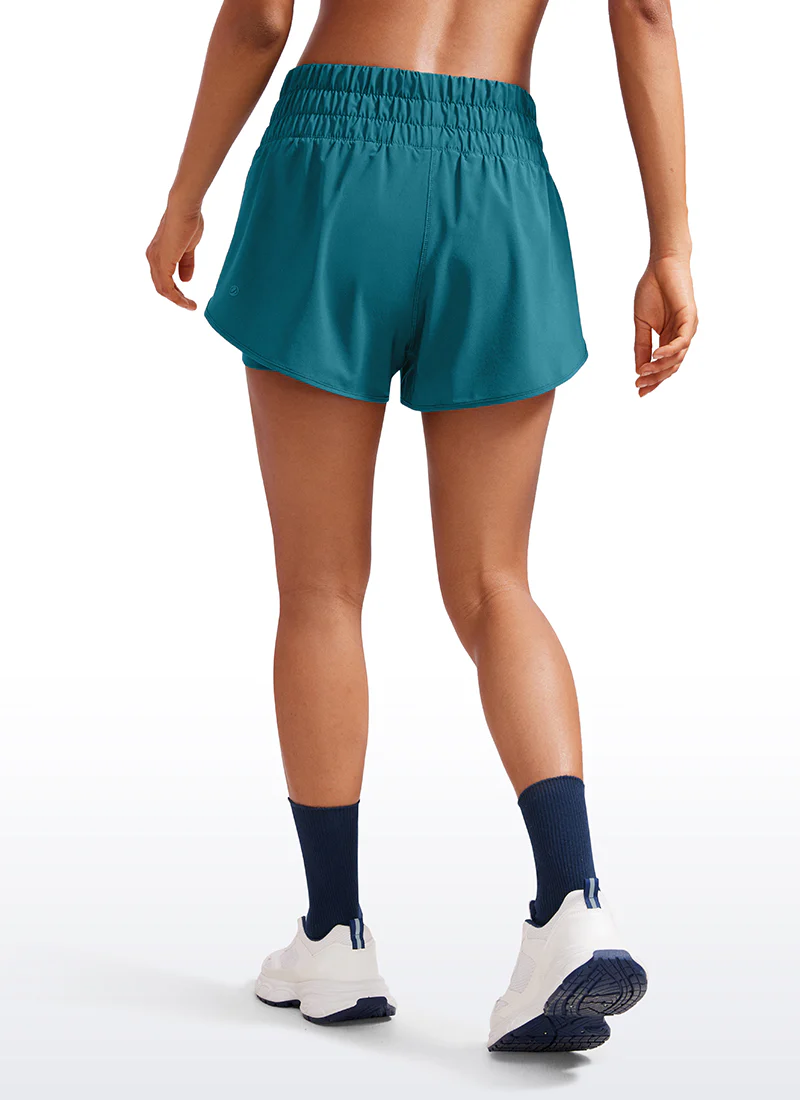 Feathery-Fit Soft 2 in 1 High Rise Shorts 3'' - Image 8
