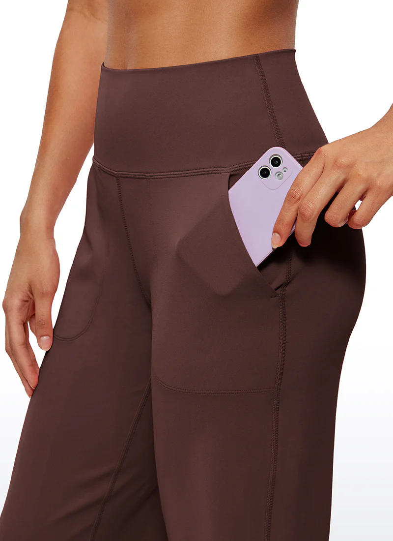 Butterluxe High Waist Wide Leg Pants with Pockets 23'' - Image 12