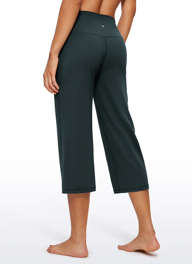 Butterluxe High Waist Wide Leg Pants with Pockets 23'' - Image 14