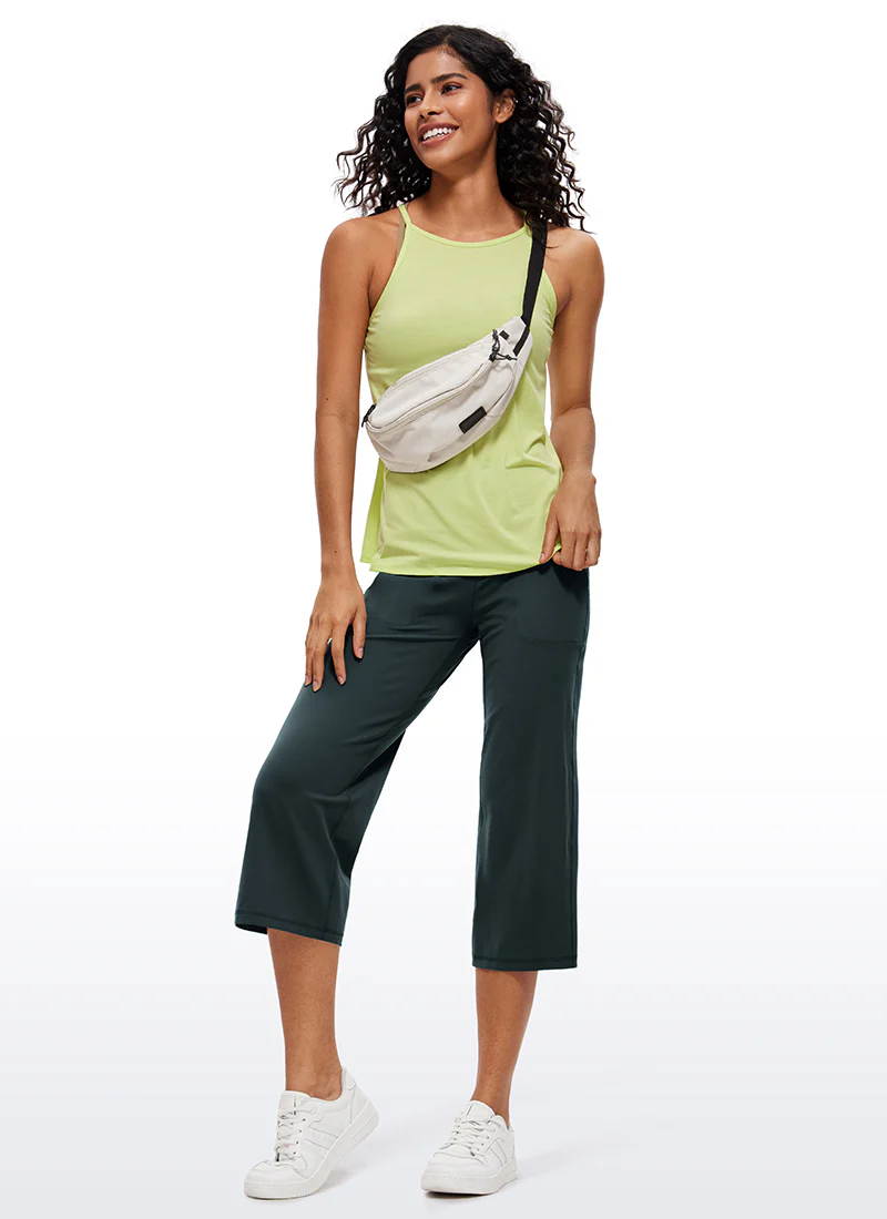 Butterluxe High Waist Wide Leg Pants with Pockets 23'' - Image 15
