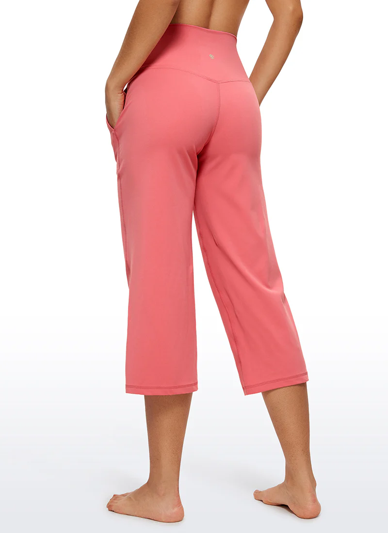 Butterluxe High Waist Wide Leg Pants with Pockets 23'' - Image 26