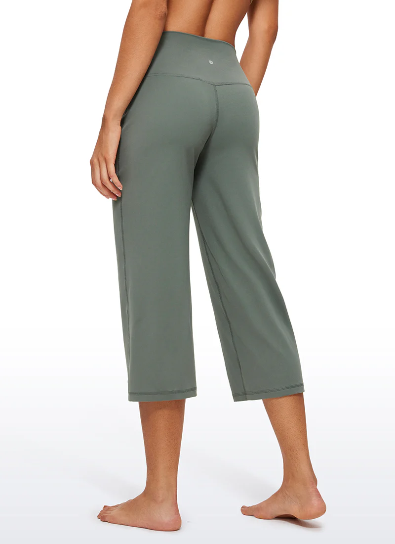 Butterluxe High Waist Wide Leg Pants with Pockets 23'' - Image 33