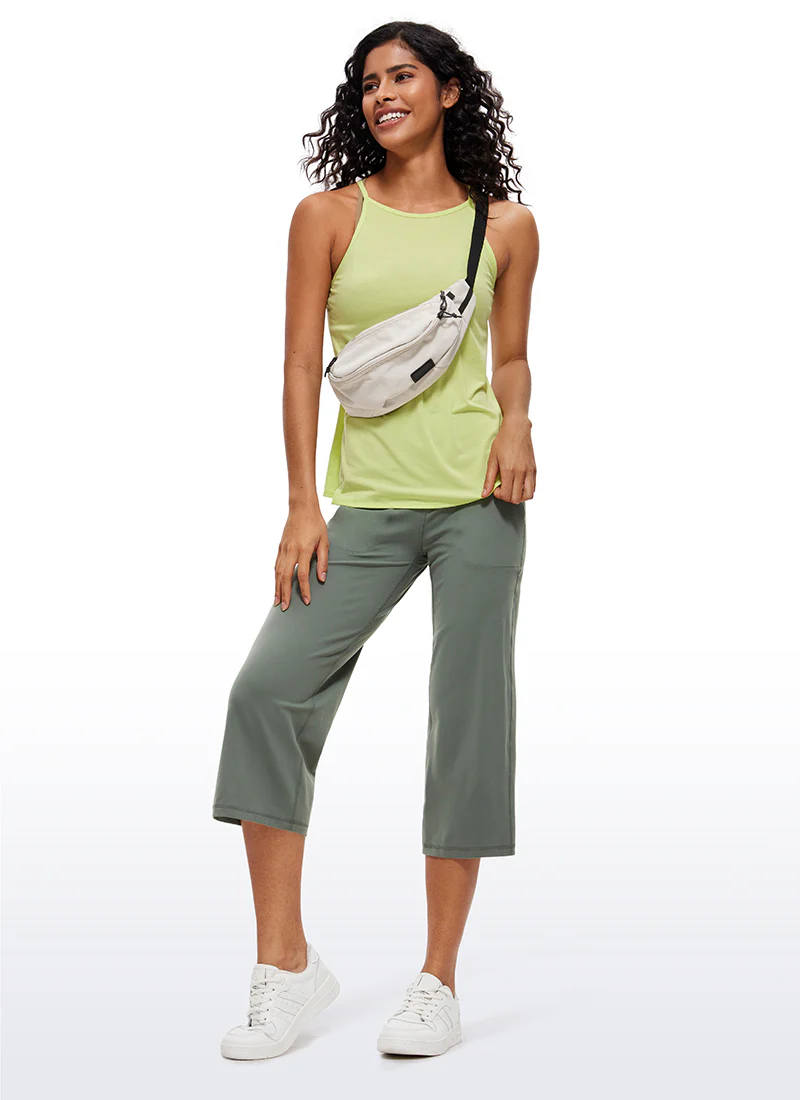 Butterluxe High Waist Wide Leg Pants with Pockets 23'' - Image 34