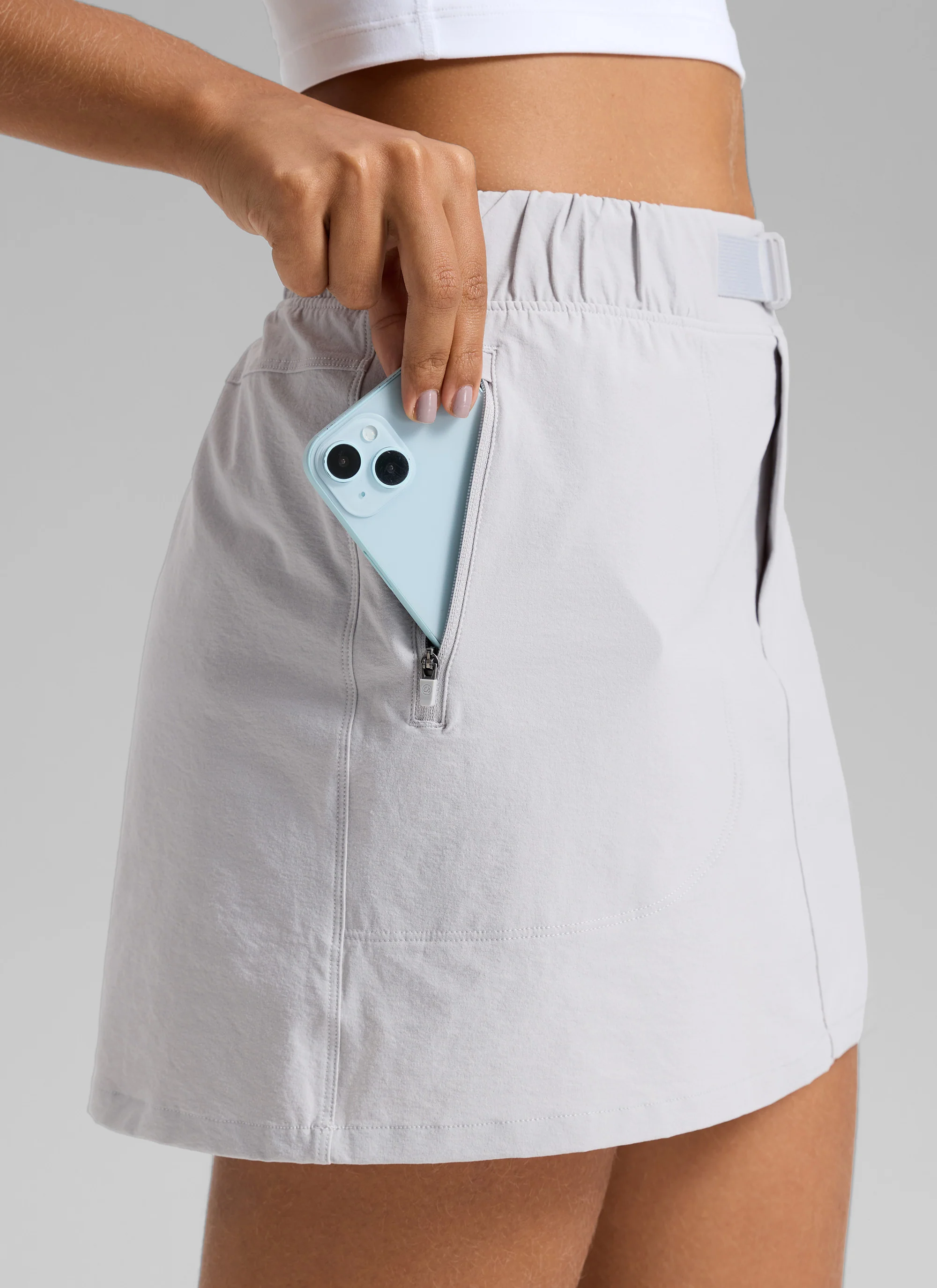 Stretch High Rise Mini Hiking Skirt 14.5’’ - Image 19