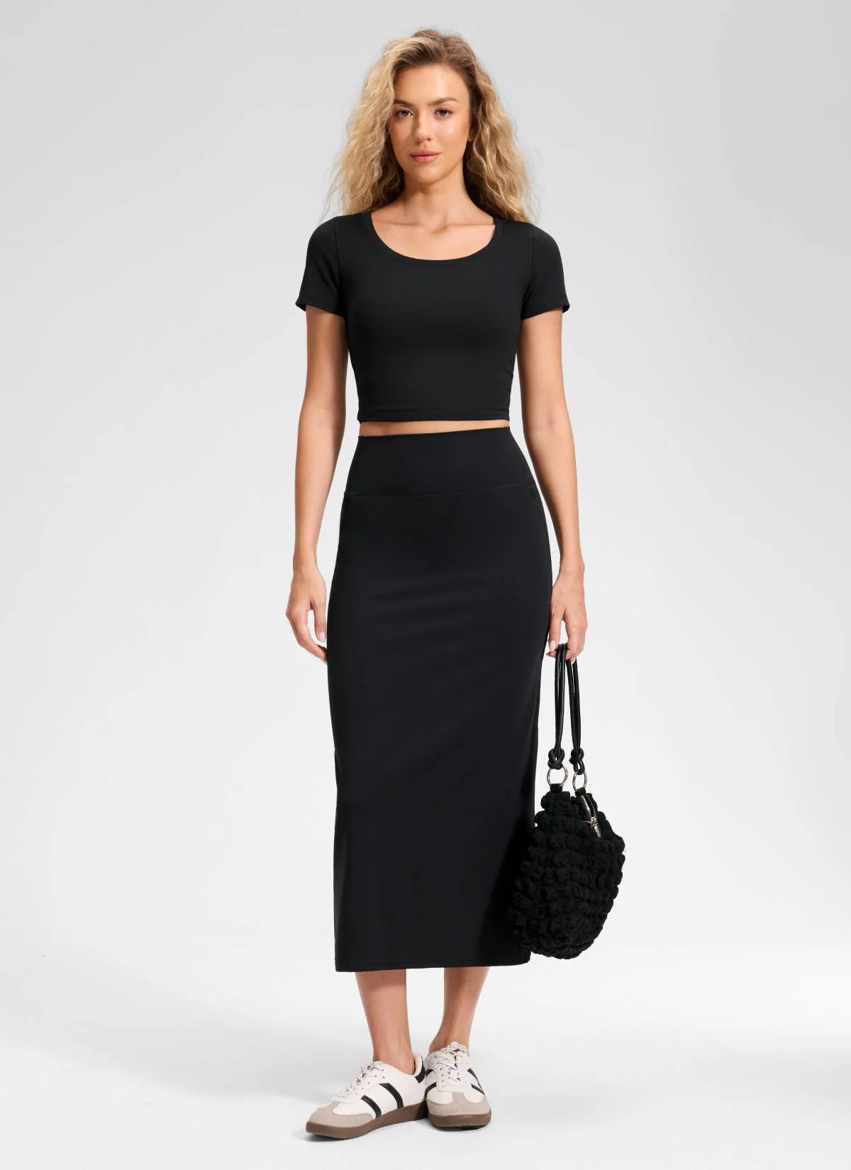 Butterlift® High Rise Back Slit Maxi Pencil Skirt - Image 8