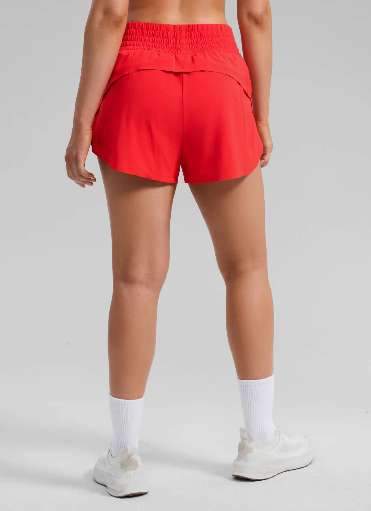 Feathery-Fit Soft High Split Dolphin Shorts 2.5" - Image 10