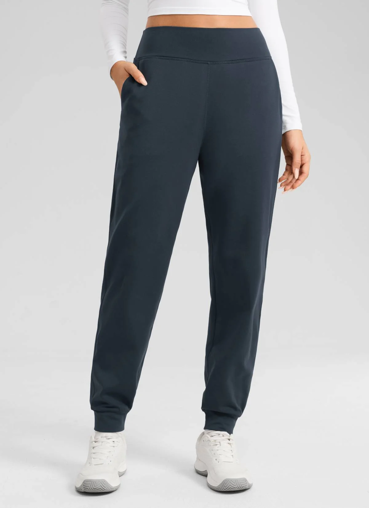 Matte Thermal Fleece Lined Jogger 27.5" - Image 14