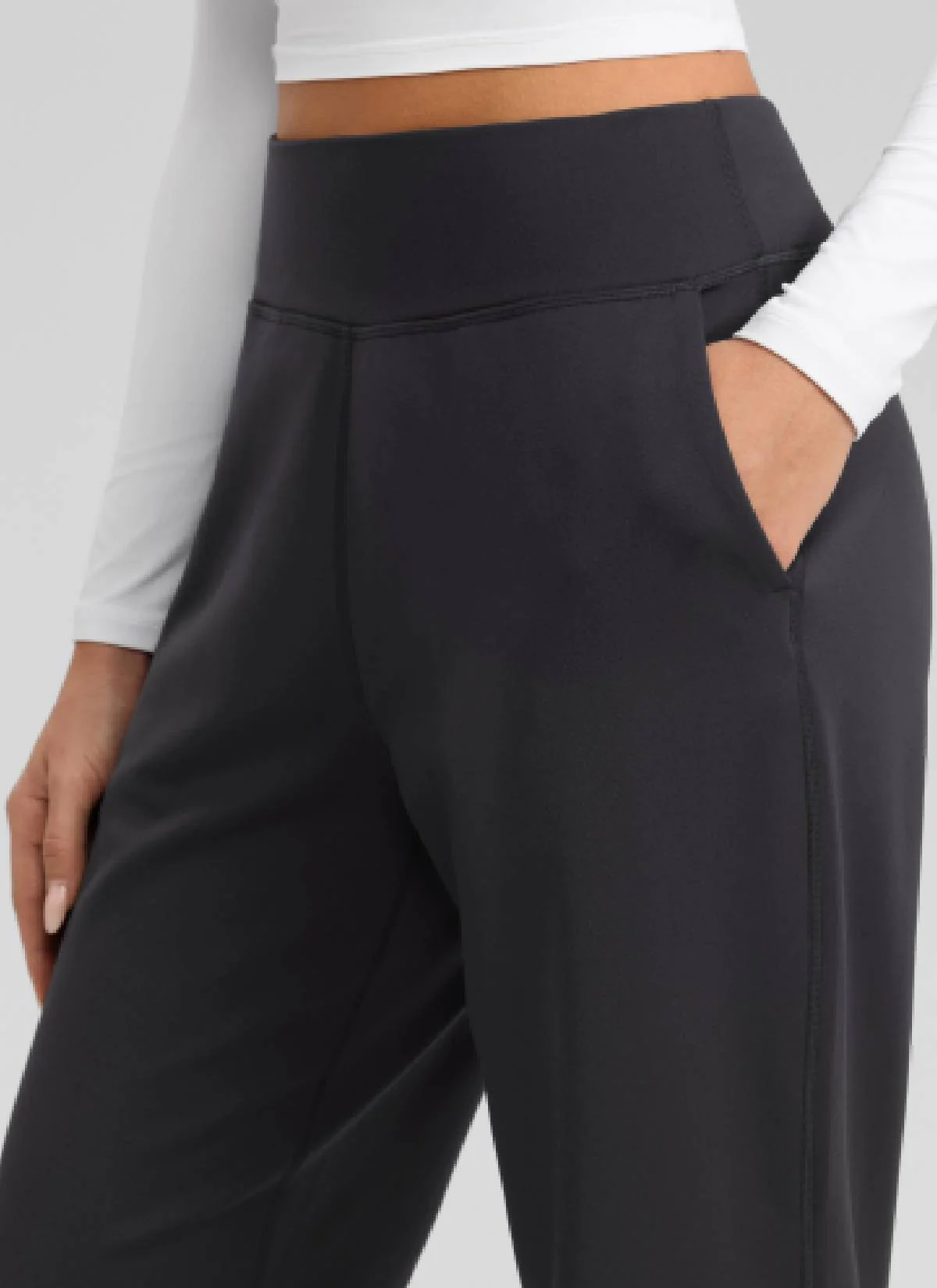 Matte Thermal Fleece Lined Jogger 27.5" - Image 23