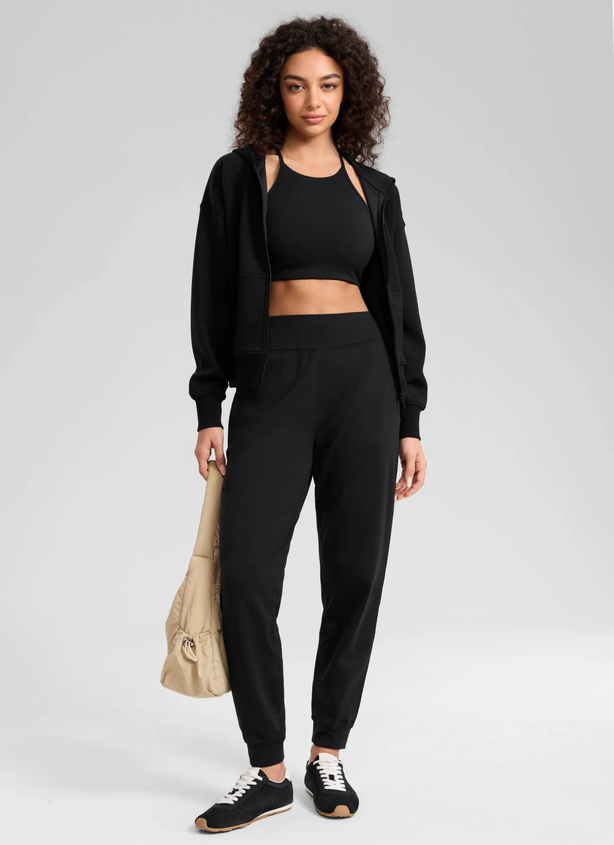 Matte Thermal Fleece Lined Jogger 27.5" - Image 7