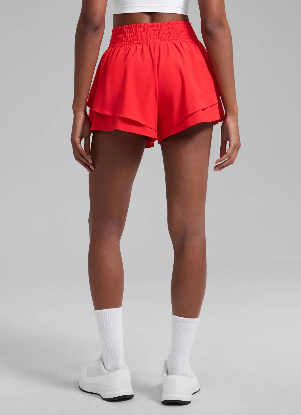 Feathery-Fit Drapey Flowy Shorts 2.5" - Image 16