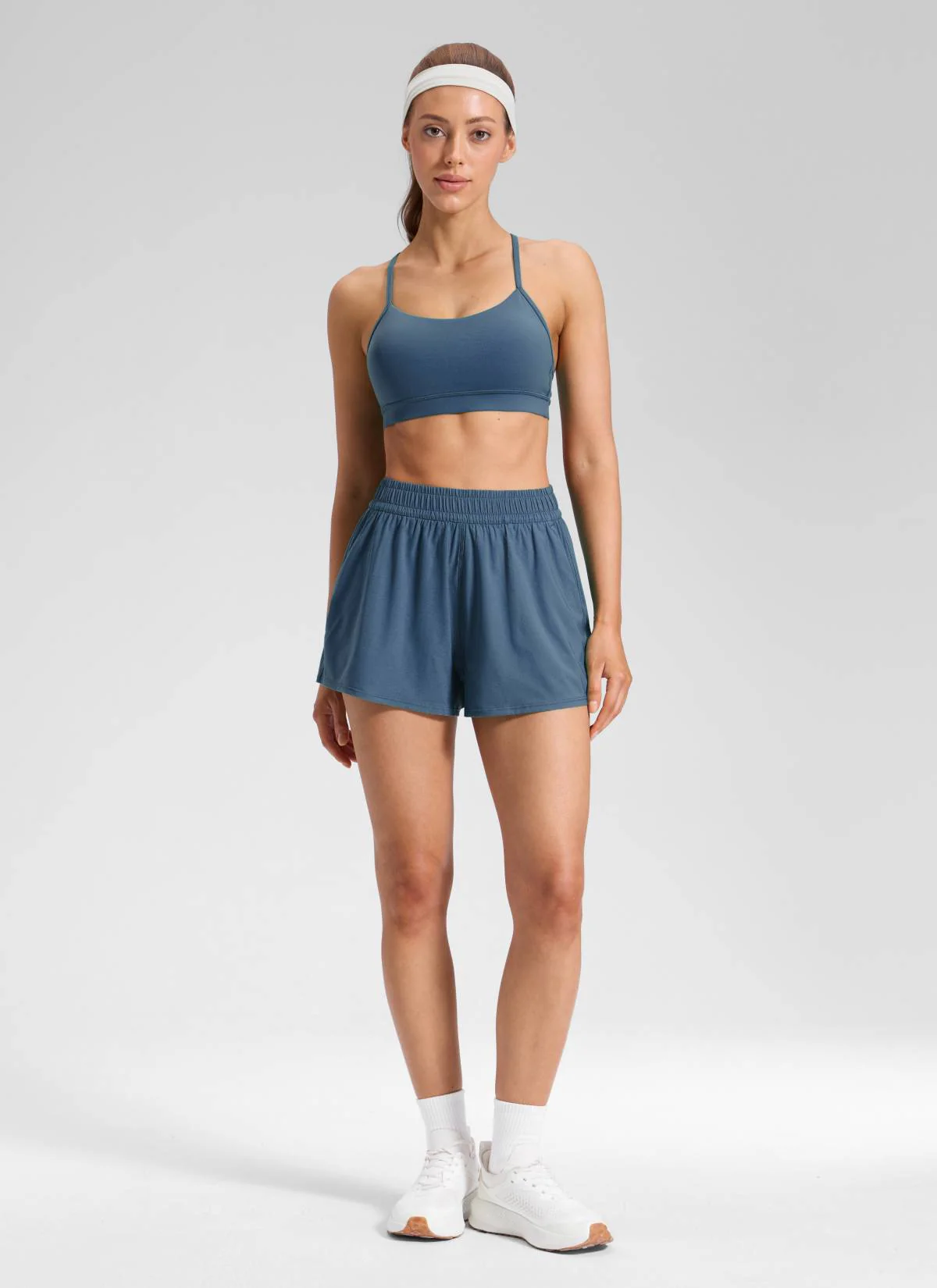 Feathery-Fit Drapey Relaxed Fit Shorts 2.5" - Image 20