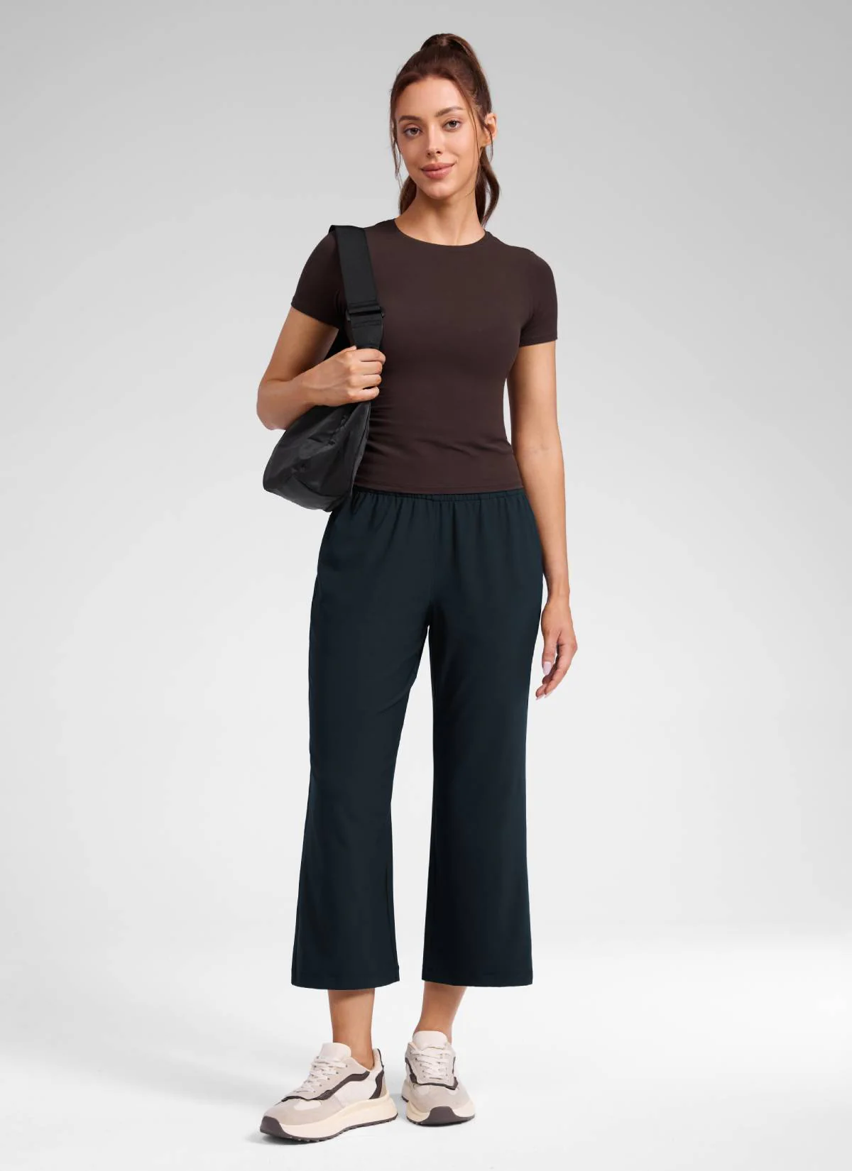Feathery-Fit Drapey High Rise Flare Pant 23" - Image 7
