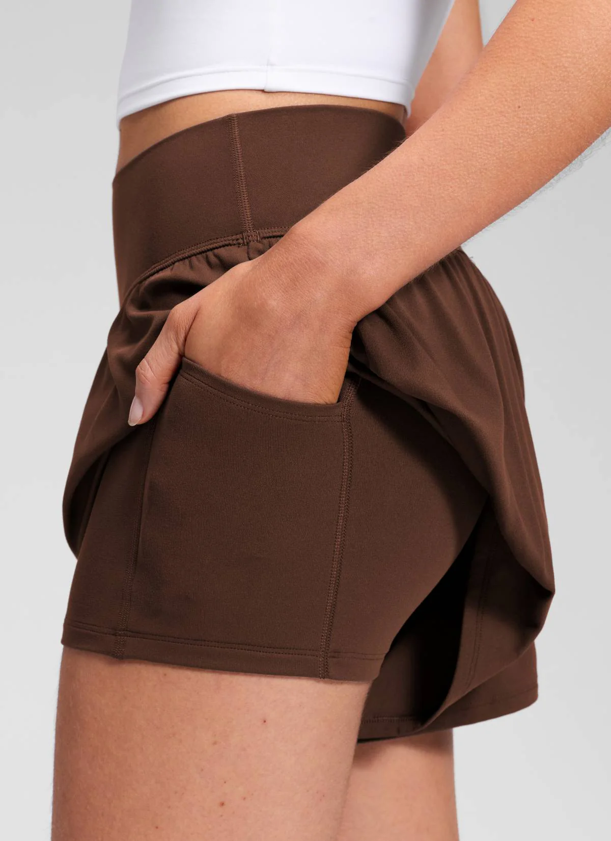 Softretch Flowy 2 in 1 Pocket Shorts - Image 17