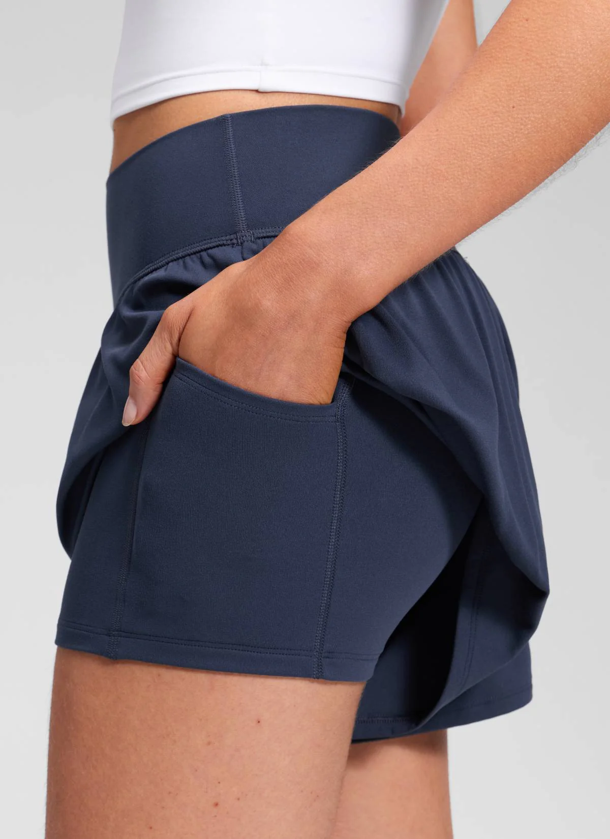 Softretch Flowy 2 in 1 Pocket Shorts - Image 25