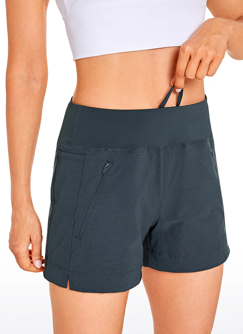 Ripstop Zip Pocket Mid Rise Shorts 4'' - Image 22