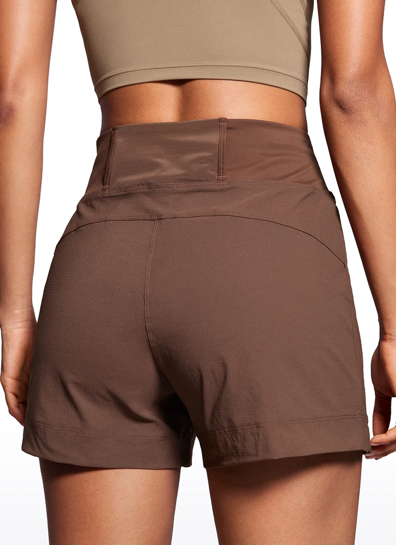 Ripstop Zip Pocket Mid Rise Shorts 4'' - Image 32