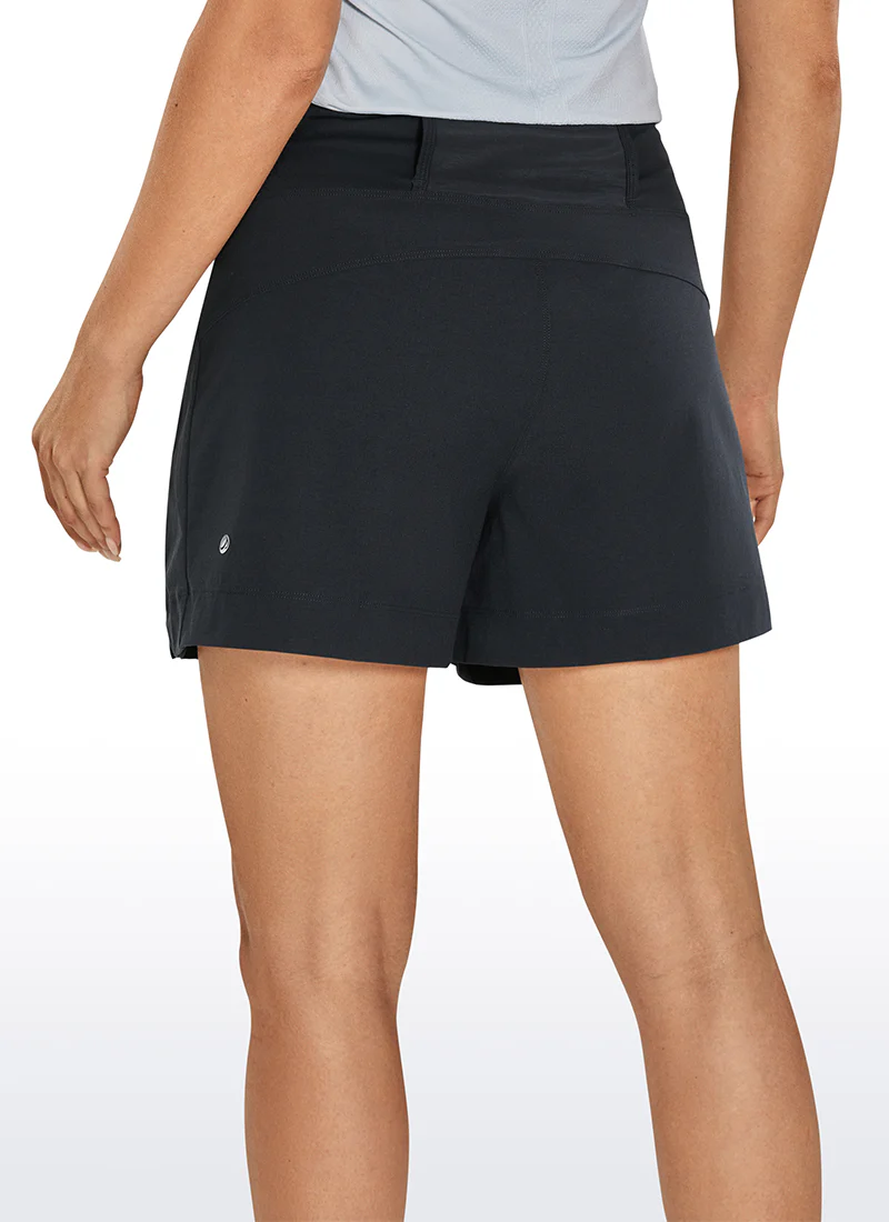 Ripstop Zip Pocket Mid Rise Shorts 4'' - Image 5