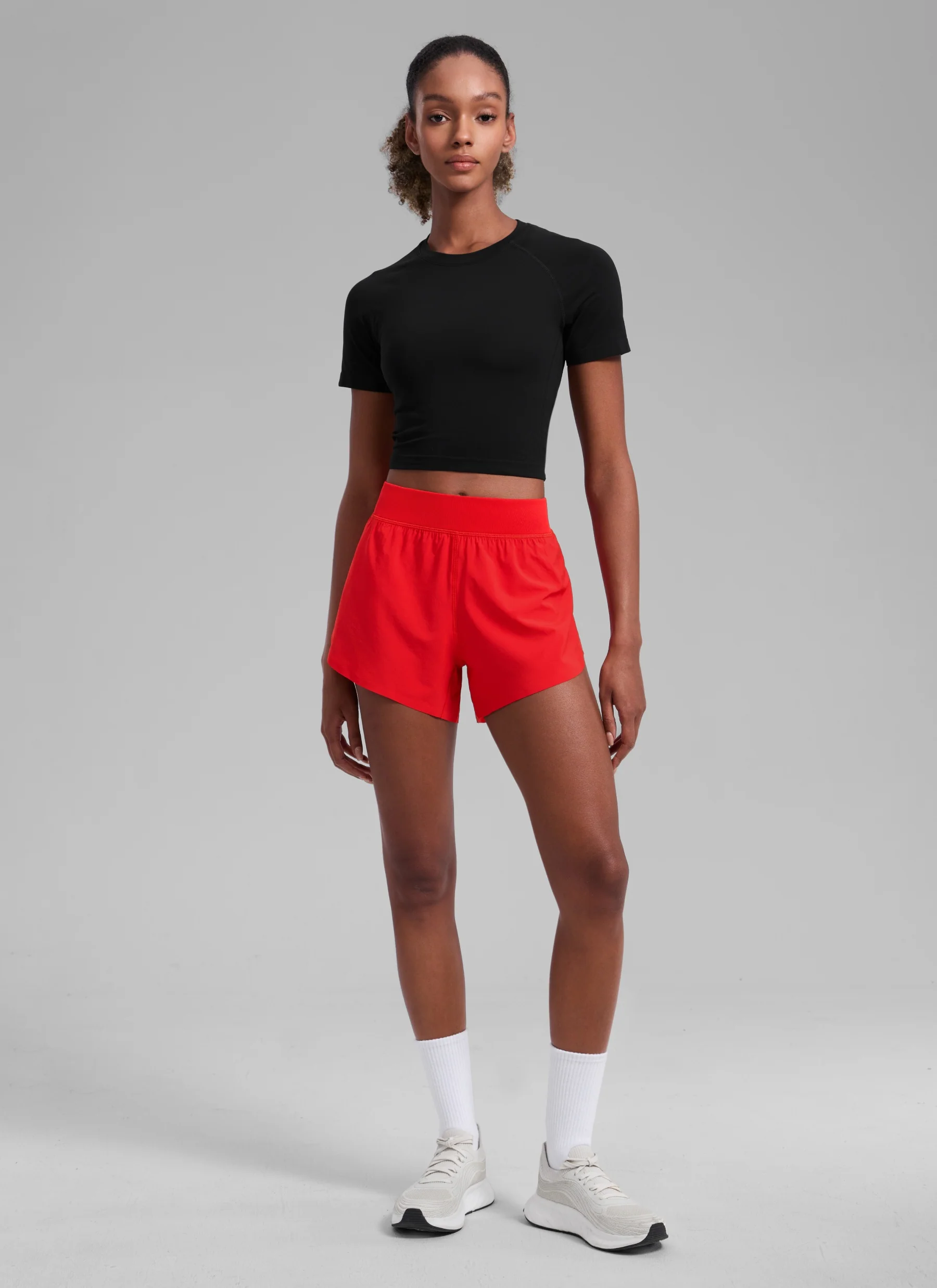 Feathery-Fit Soft Lined Mid Rise Shorts 4'' - Image 30