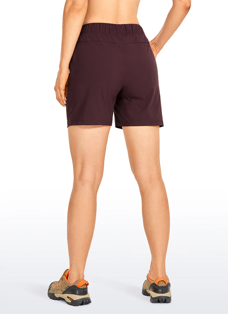 Ripstop Mid-Rise Hiking Shorts with Belt 6'' - Image 16