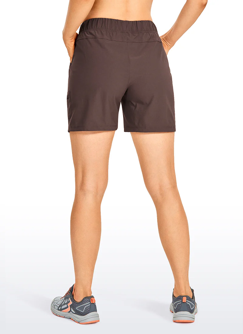 Ripstop Mid-Rise Hiking Shorts with Belt 6'' - Image 19