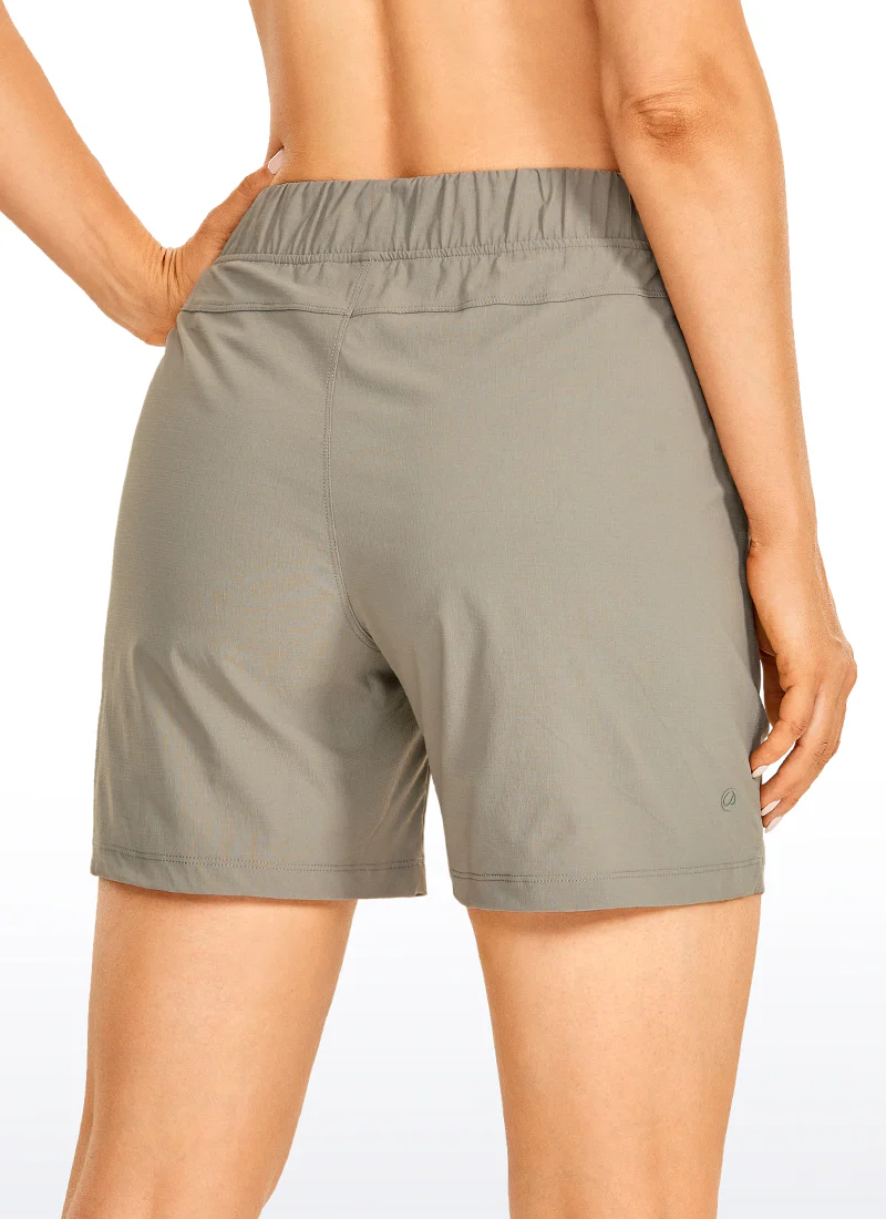 Ripstop Mid-Rise Hiking Shorts with Belt 6'' - Image 5